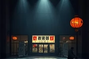 《旧城维修站》封面：老厂房改成的维修车间